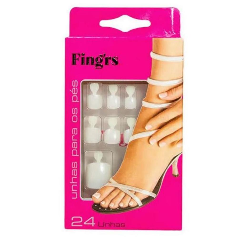 FINGRS UNHAS PARA OS PÉS COM 24 UN