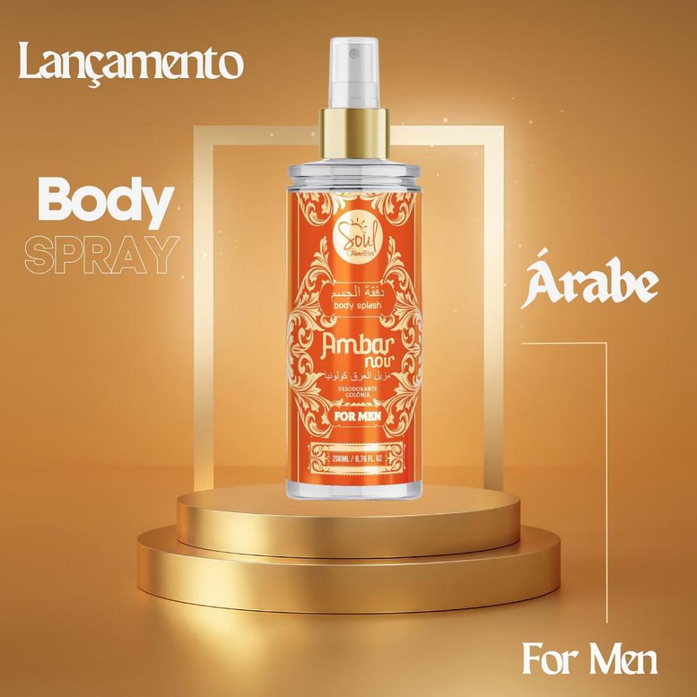 BODY SPRAY MASCULINO - SOUL COSMÉTICOS