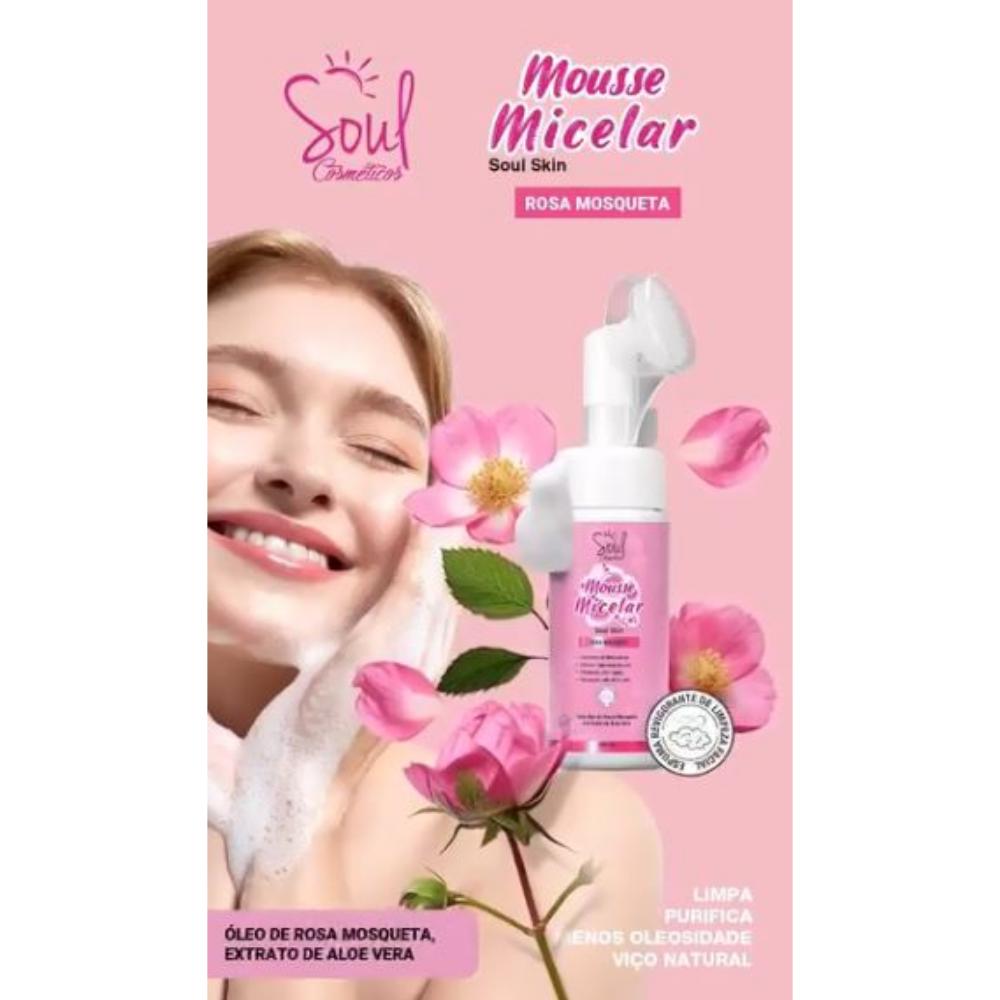 MOUSSE MICELAR - SOUL COSMÉTICOS
