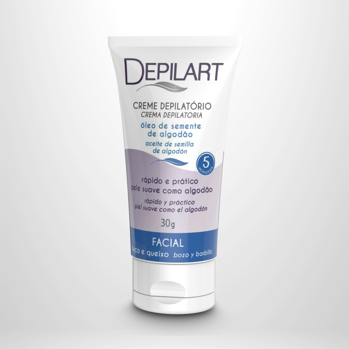 DEPILART CREME DEPILATÓRIO FACIAL ALGODÃ ...