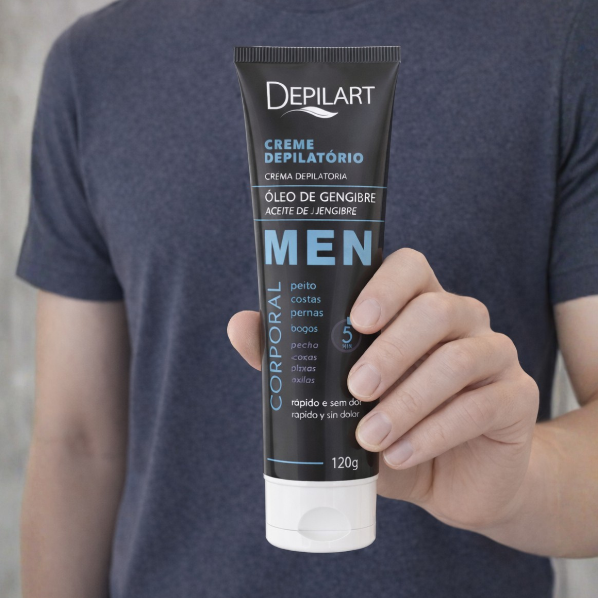DEPILART CREME DEPILATÓRIO CORPORAL MEN 1...