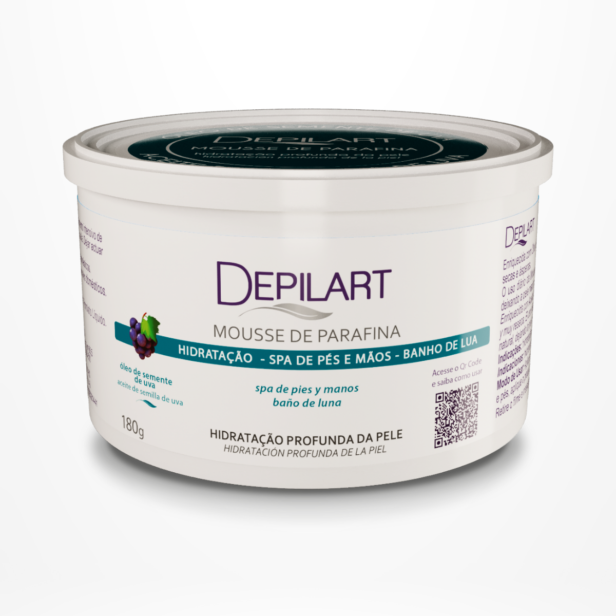 DEPILART MOUSSE DE PARAFINA UVA 180 GR