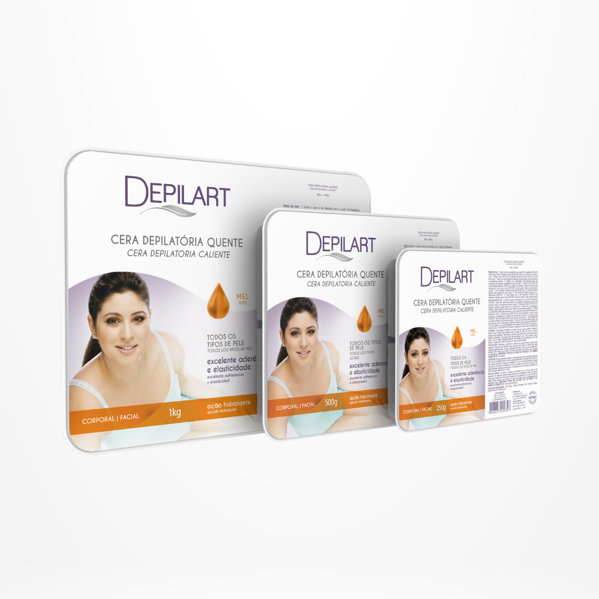 DEPILART CERA QUENTE MEL 250 GR