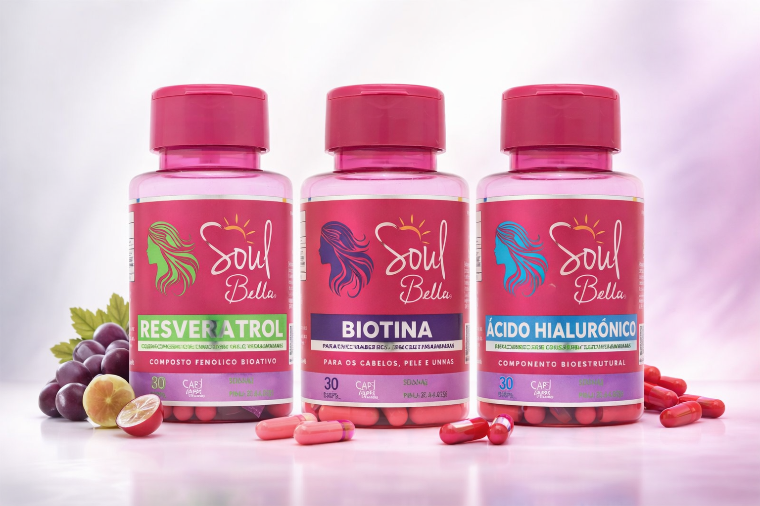 Combo Premium Soul Bella Brilho no Cabel ...