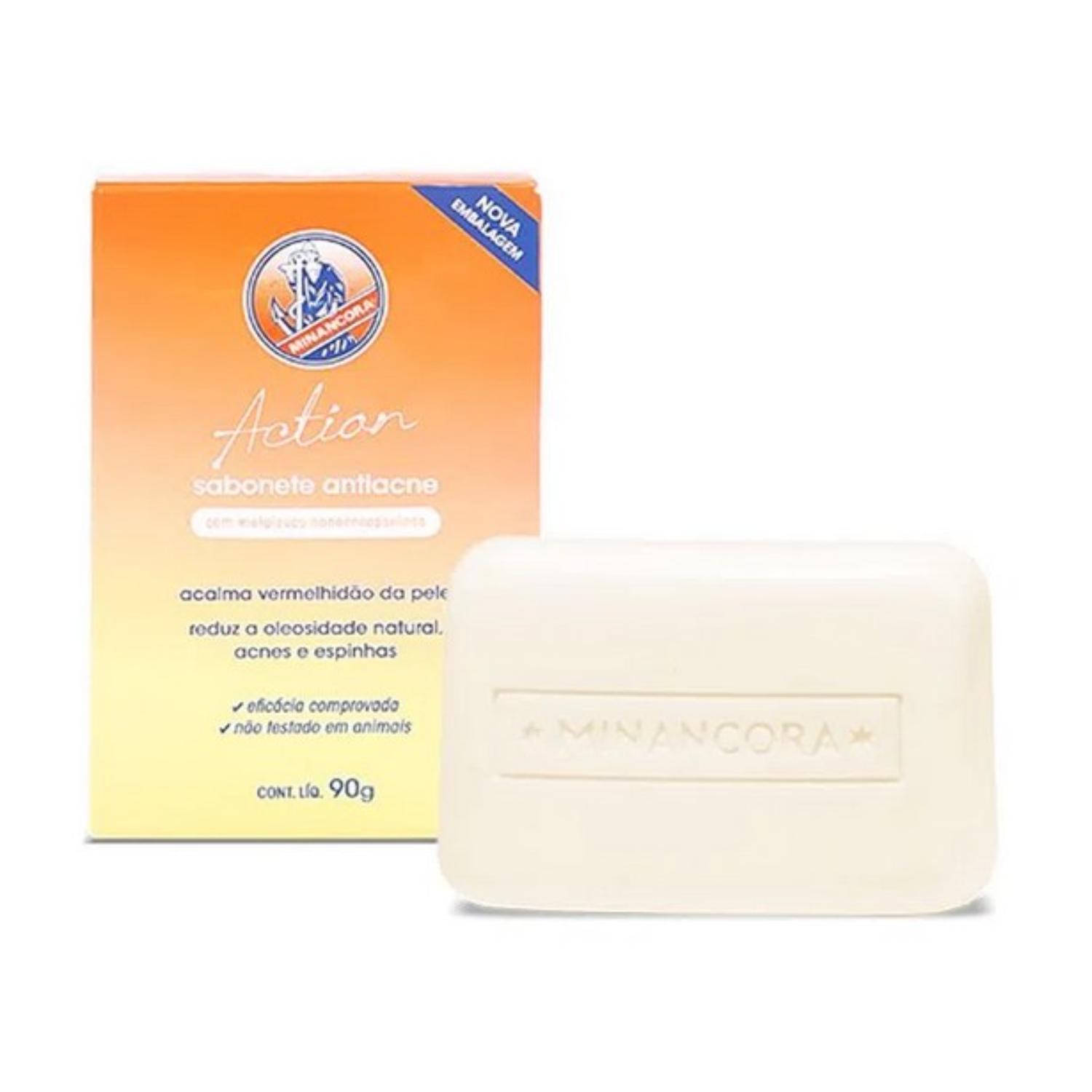 MINANCORA SABONETE ANTIACNE FACIAL ACTION...