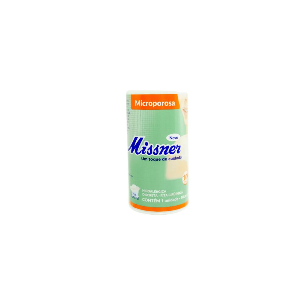 MISSNER FITA MICROPORE BRANCA 10,0 CM X 4...