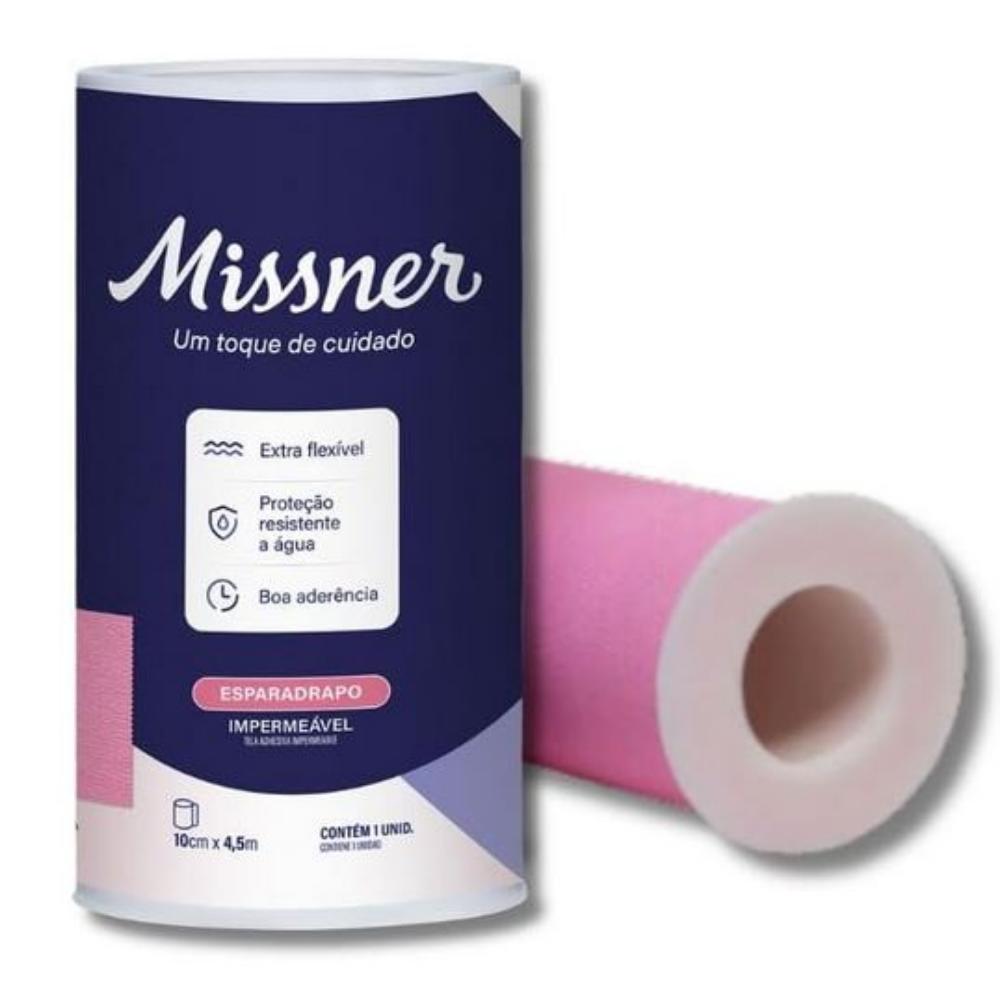 MISSNER ESPARADRAPO IMPERMEÁVEL ROSA 10CM...
