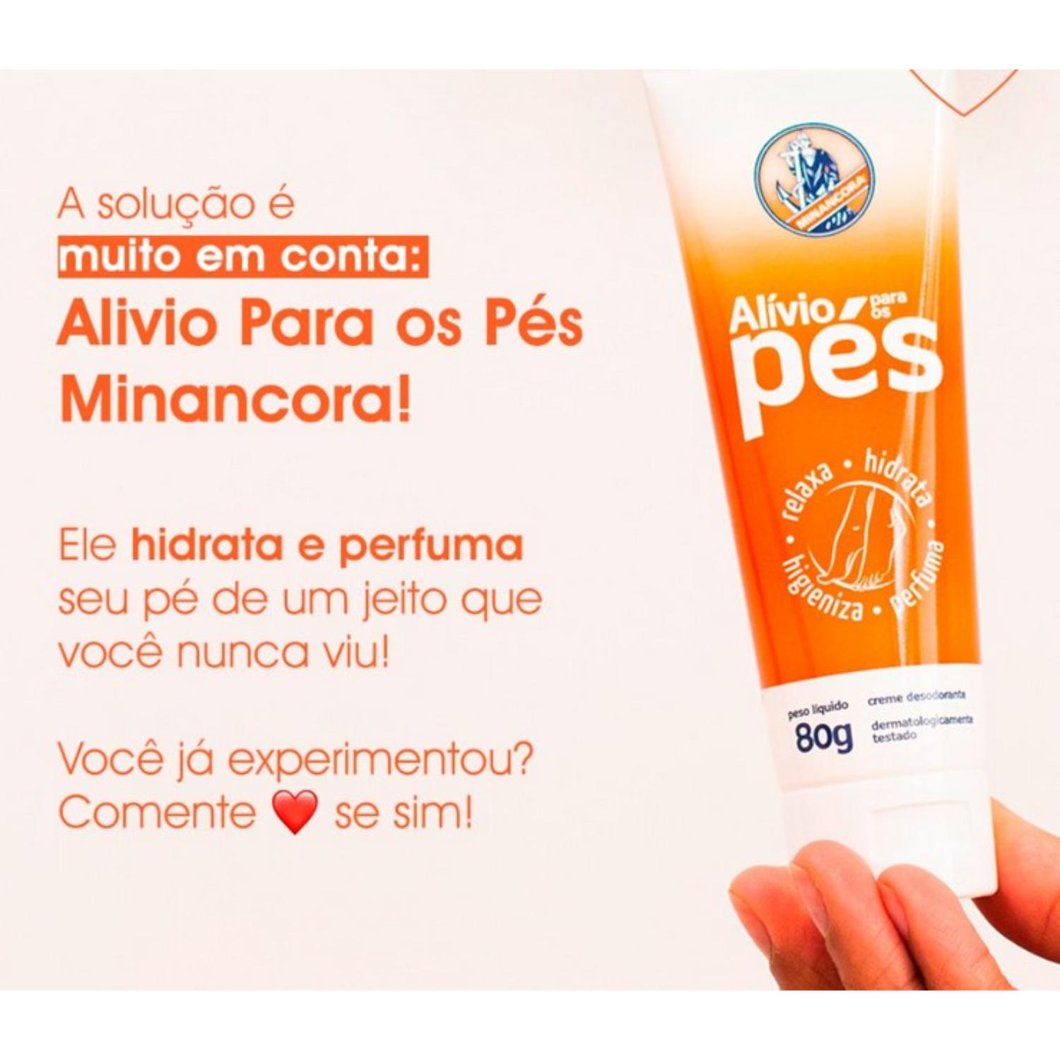 MINANCORA CREME HIDRATANTE ALÍVIO PARA OS...