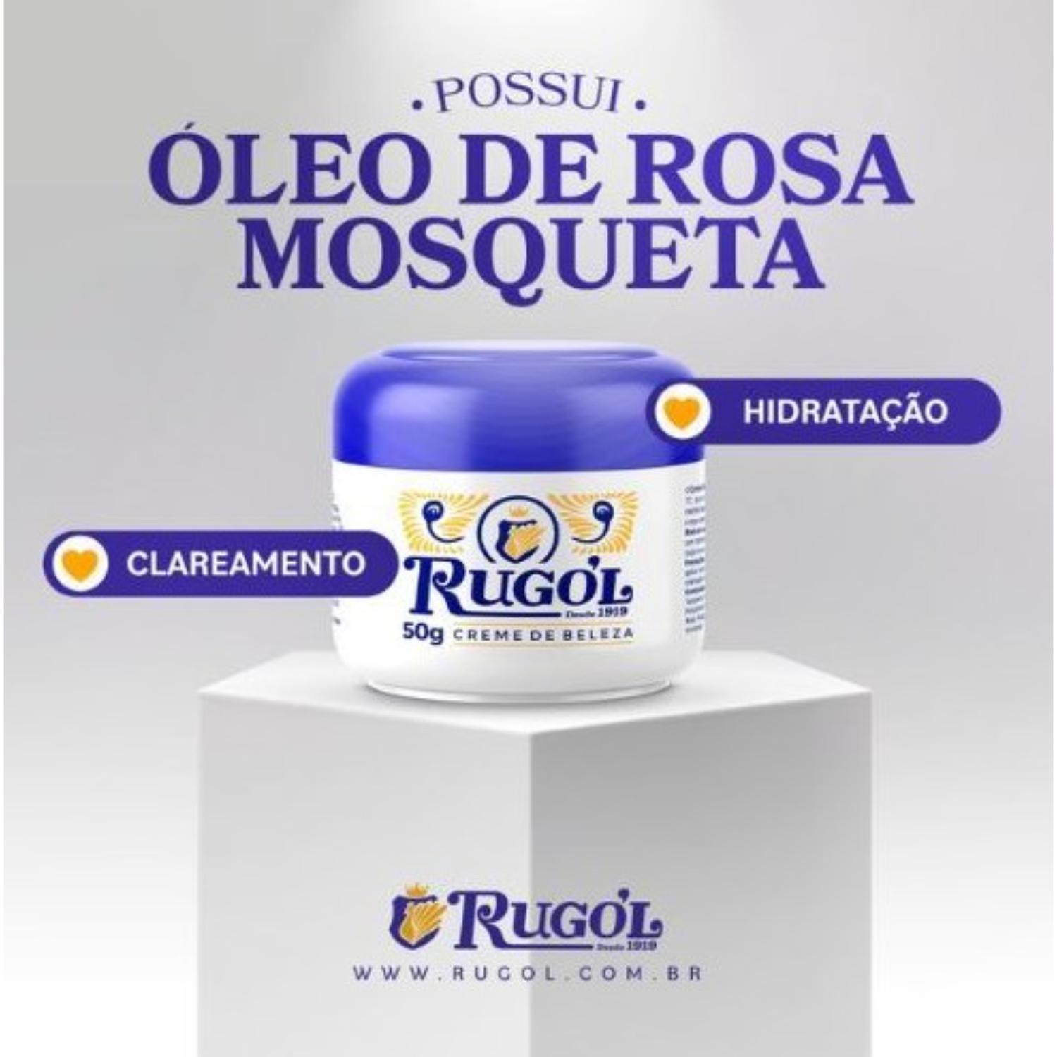 RUGOL CREME DE BELEZA VITAMINA E 50G
